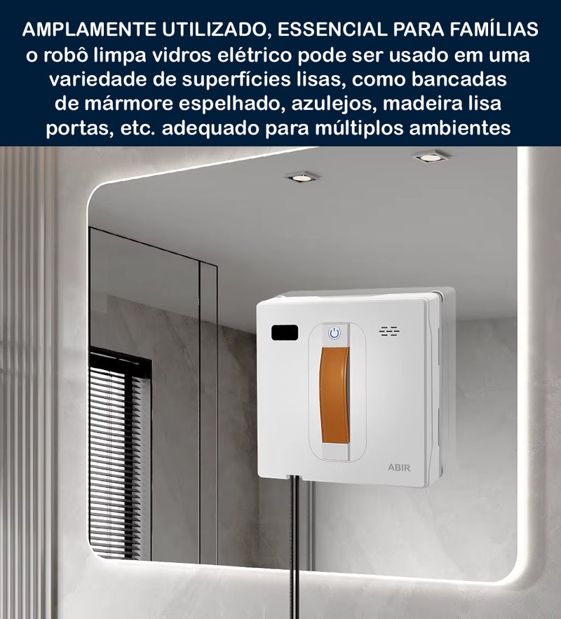 Robô Lavador de Janelas de Vidro com Controle Remoto