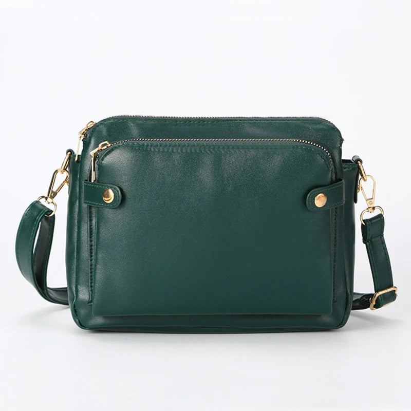 fotografia da Bolsa Feminina Veneza 2 em 1 com Alça Ajustavel cor verde